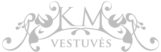 KM Vestuvės logotipas